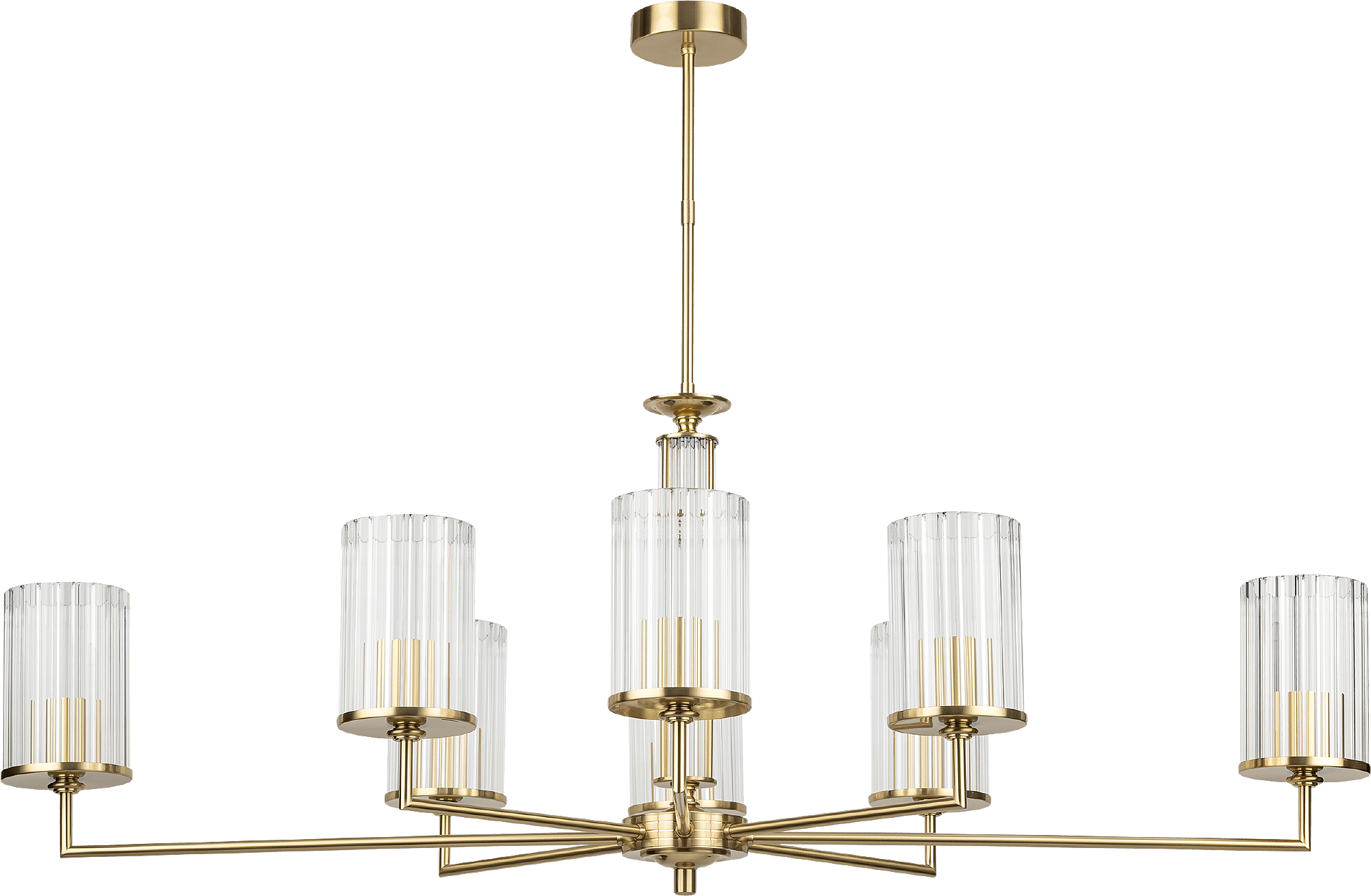 Люстра на штанге Kutek Artu Ryfel ART-ZWL-8(ZM)R