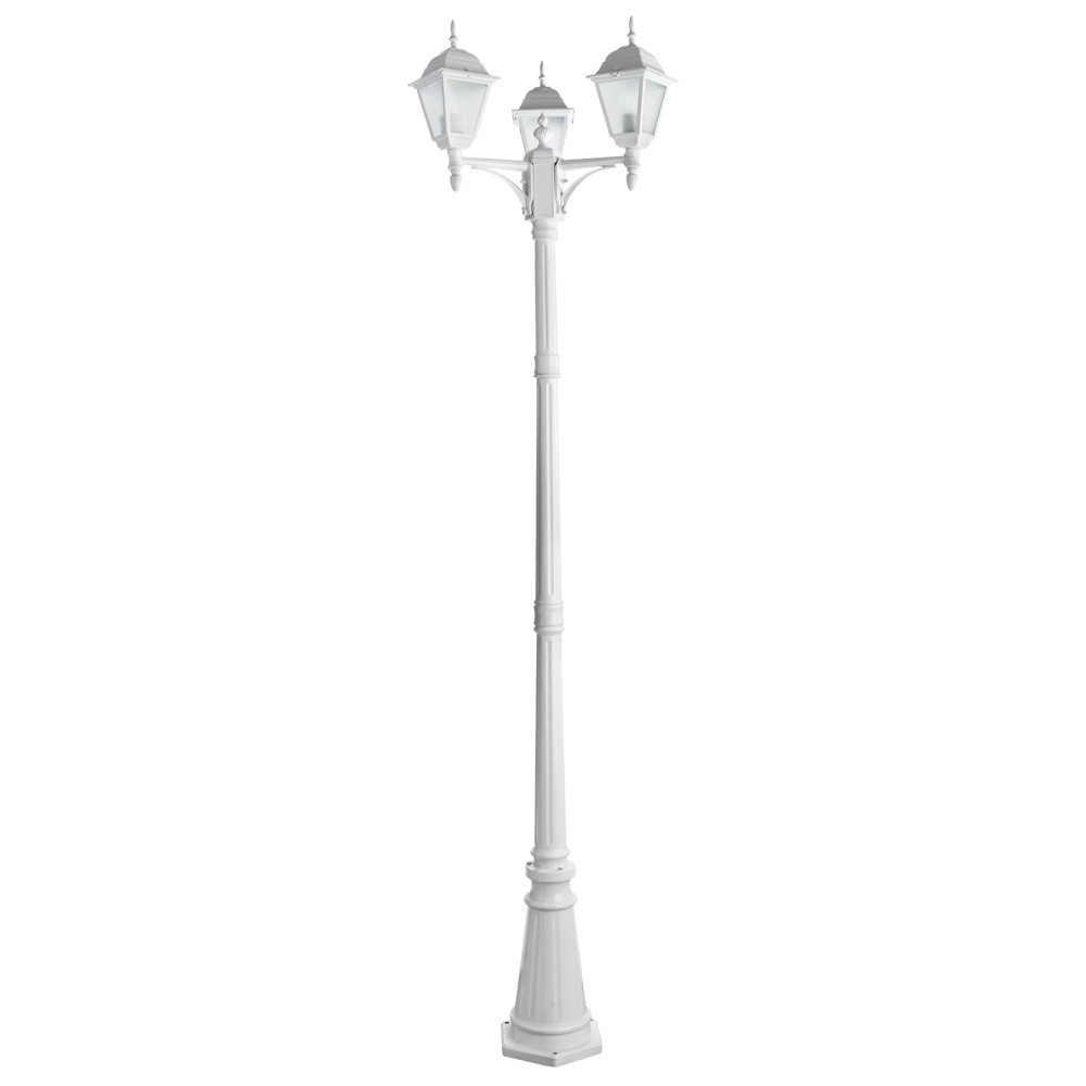 Столб фонарный уличный Arte Lamp BREMEN A1017PA-3WH