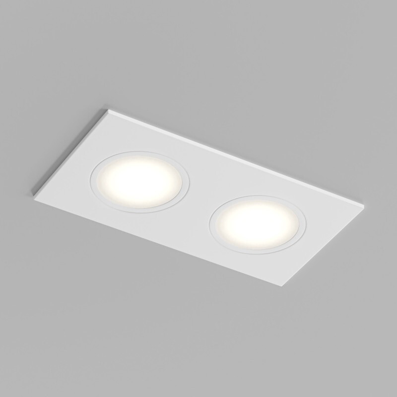 Точечный встраиваемый влагозащищенный светильник PORT DK3112-WH