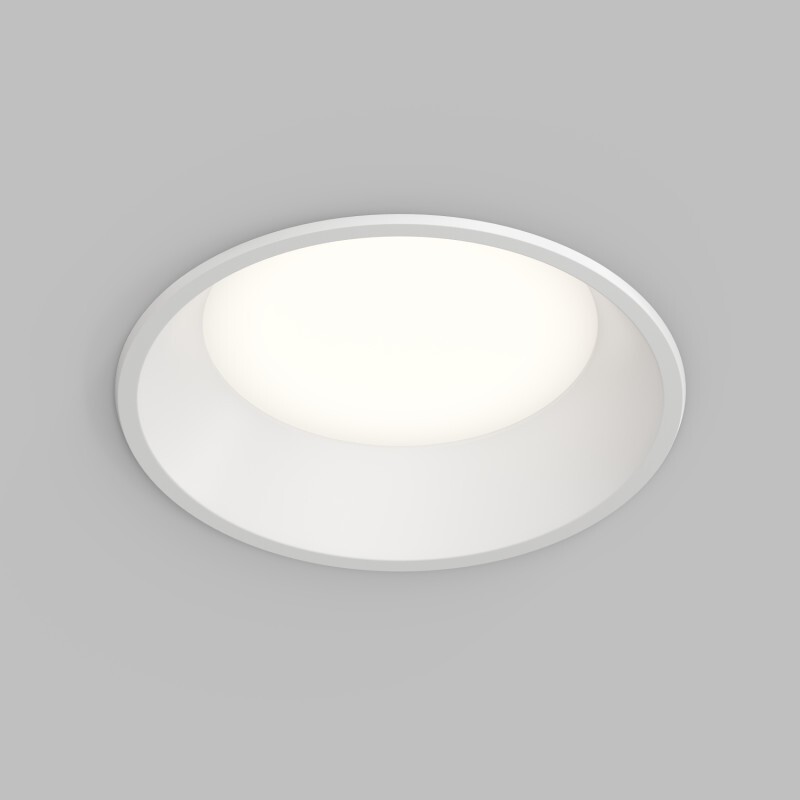 Точечный встраиваемый влагозащищенный светильник TRIM DK2452-WH