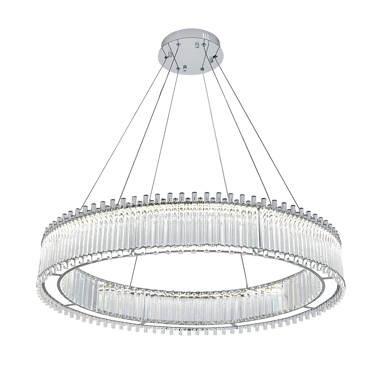 Подвесная люстра Indigo Grado V000196L 12056/B/1P Chrome