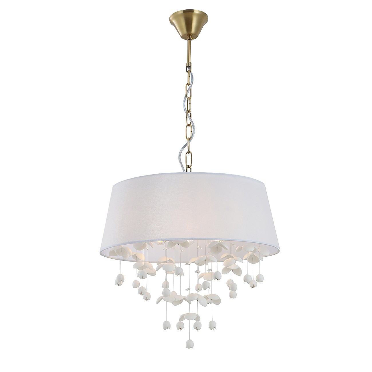 Подвесная люстра Indigo Tenerezza V000558 13029/6P White