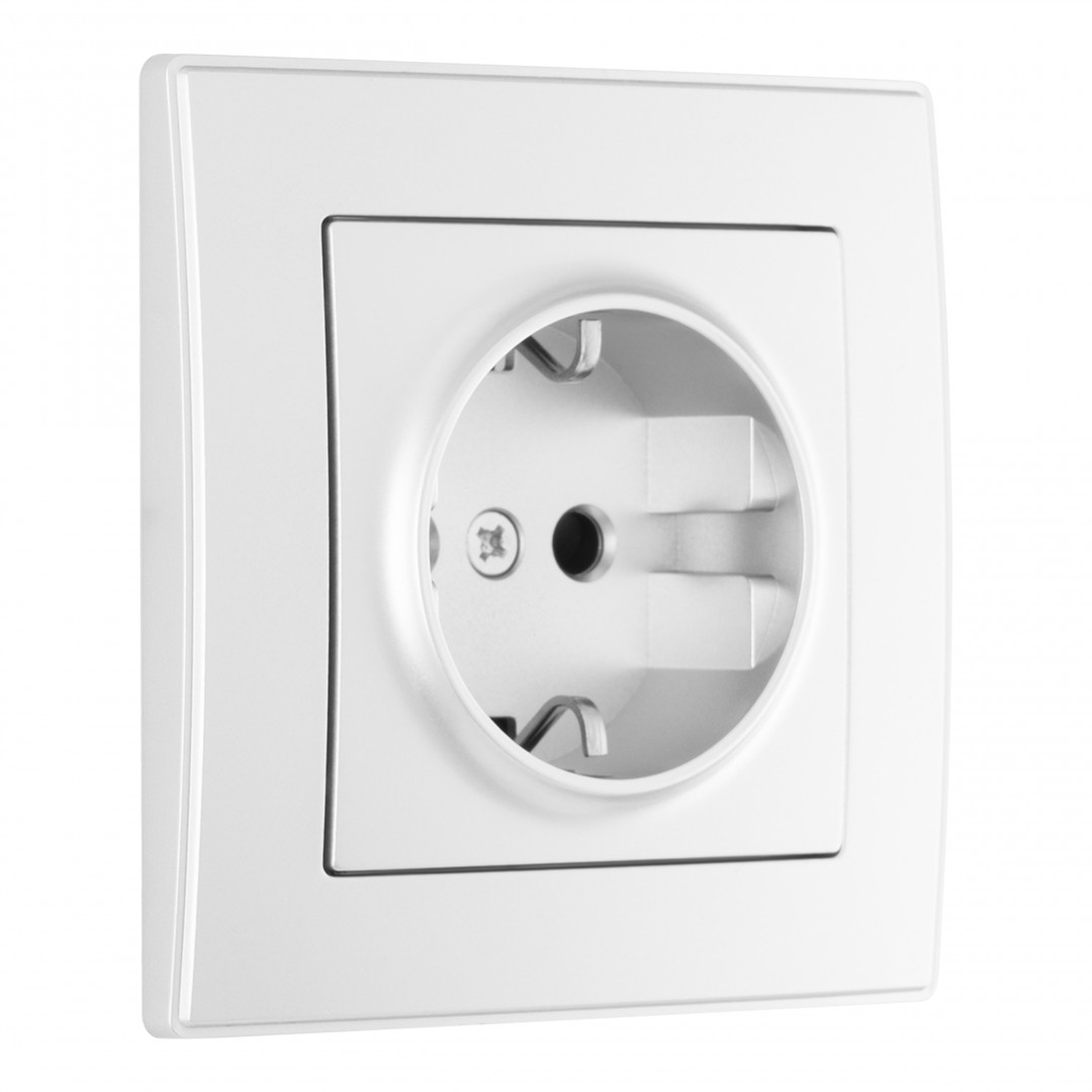 Розетка Arte Milano Set06-1 SET06-1-40-1 silver