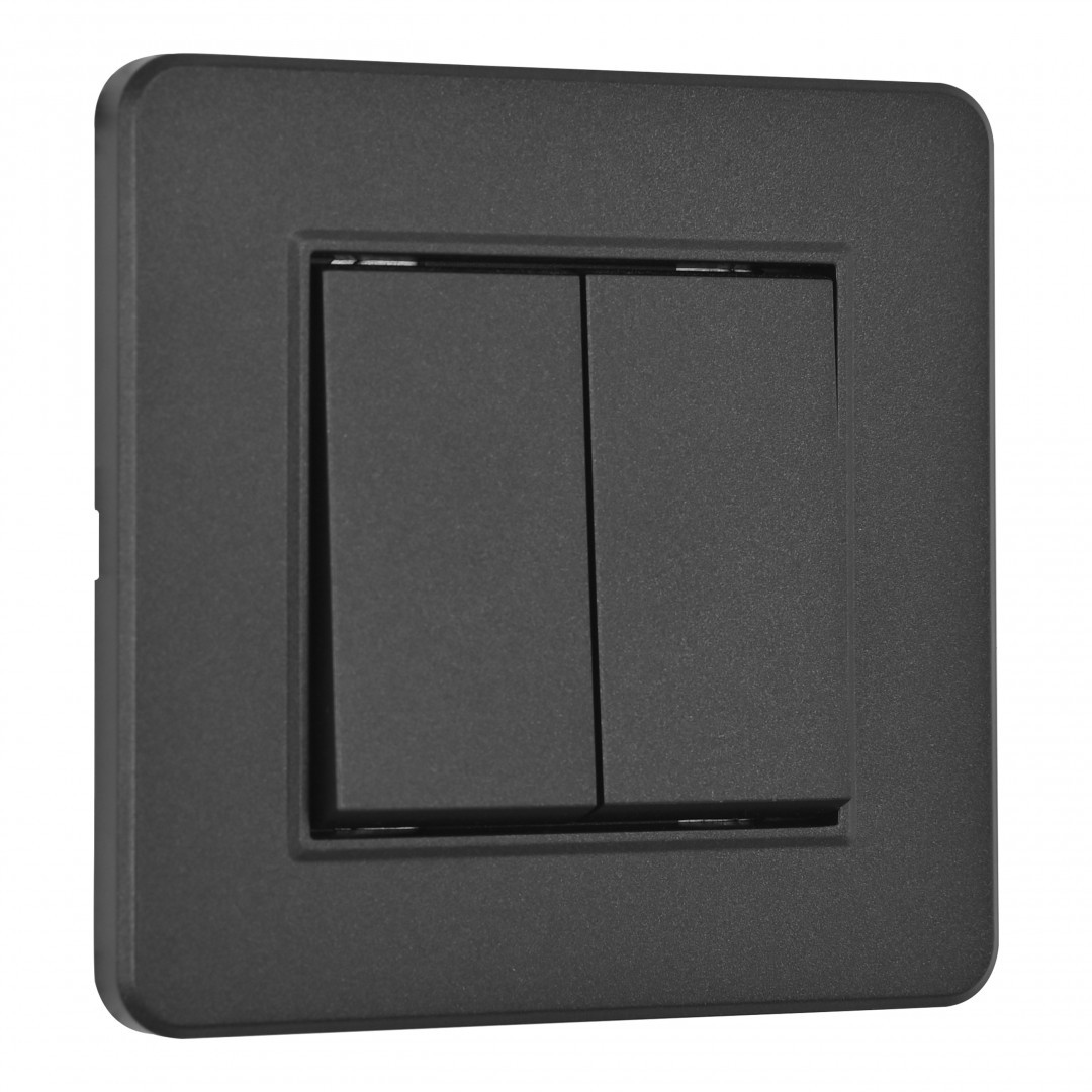 Выключатель Arte Milano Set16-1 SET16-1-30-2 black