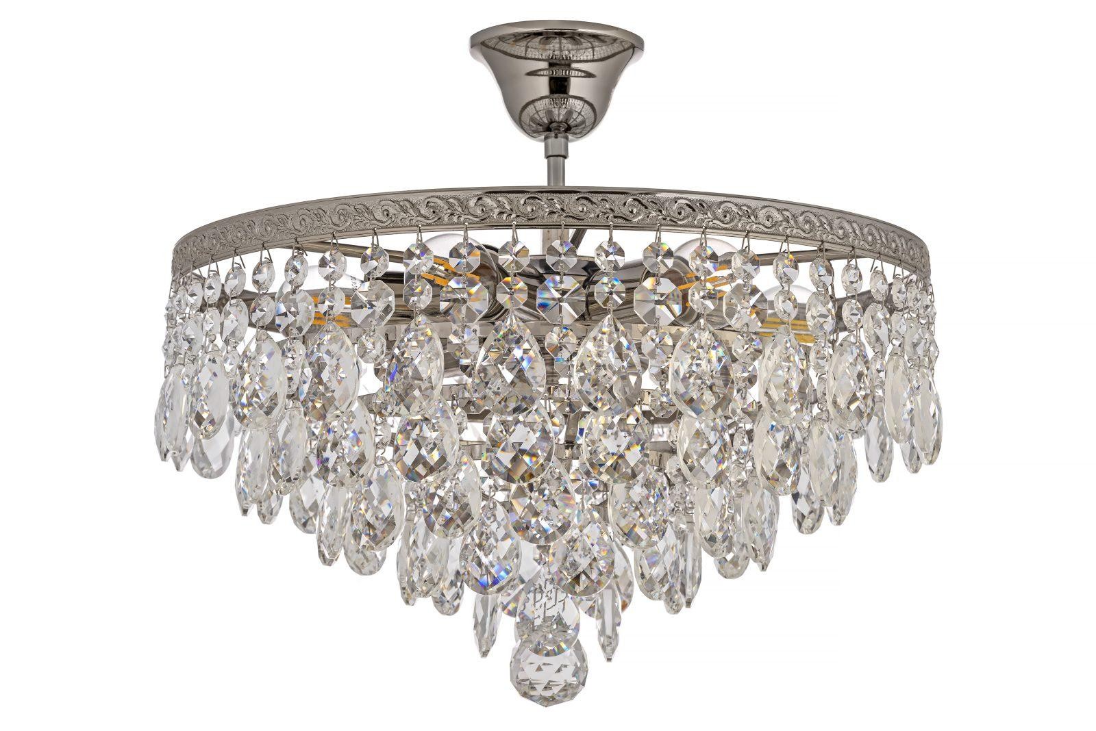 Потолочная люстра Arti Lampadari Castellana Nickel Castellana E 1.3.30.608 N