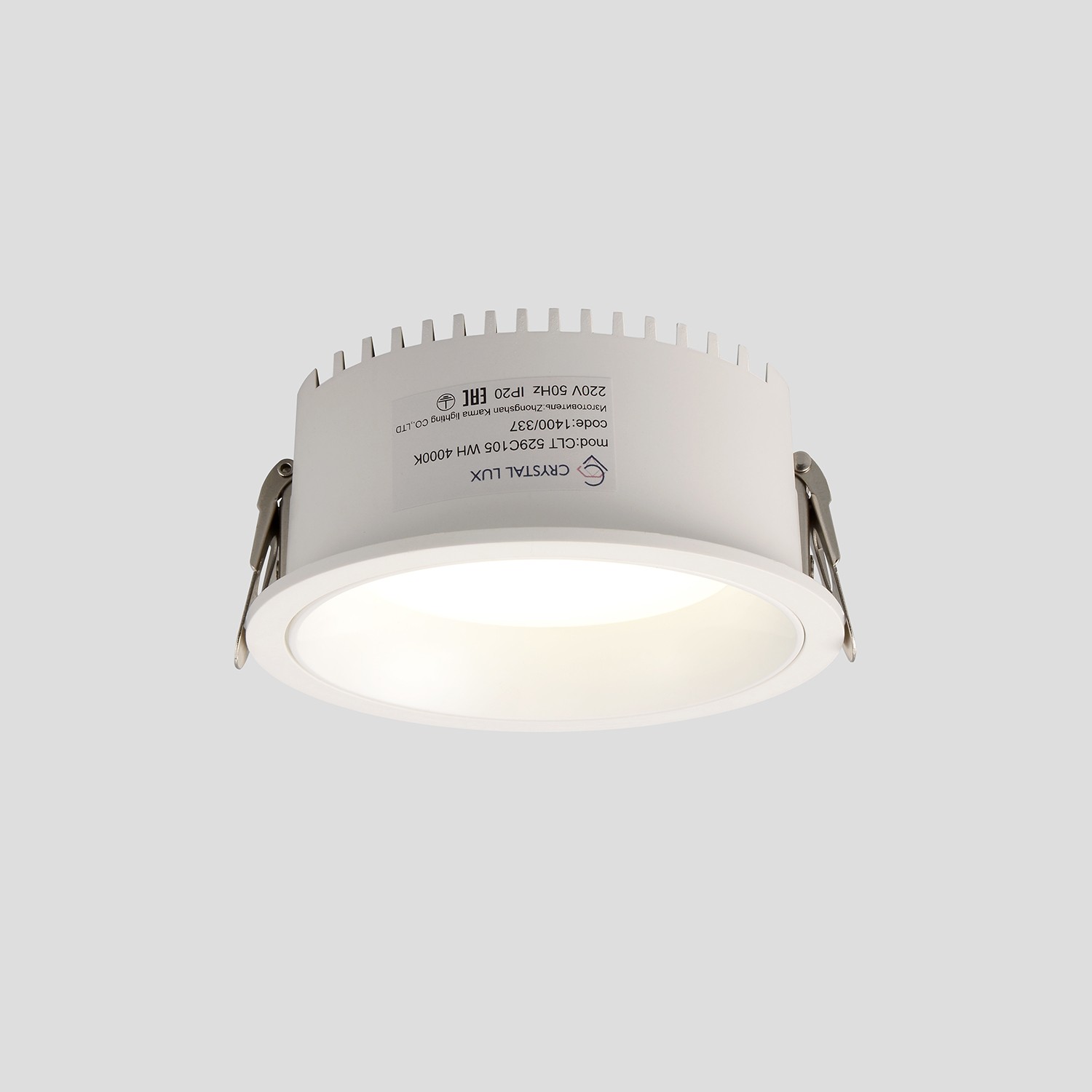 Встраиваемый светильник Crystal Lux Clt 529 CLT 529C105 WH 4000K