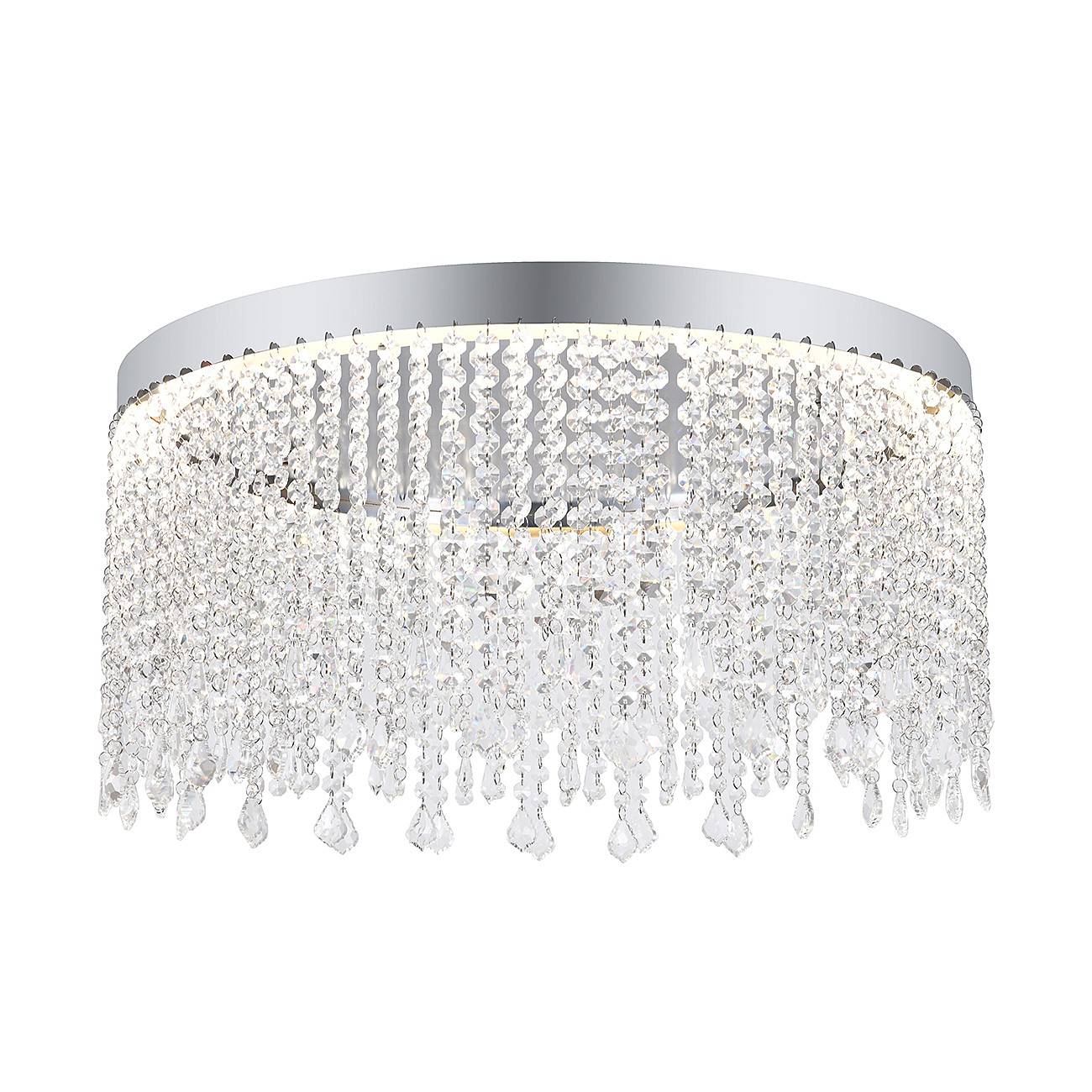 Светильник потолочный Indigo Diluvio 12055/1P Chrome V000192L