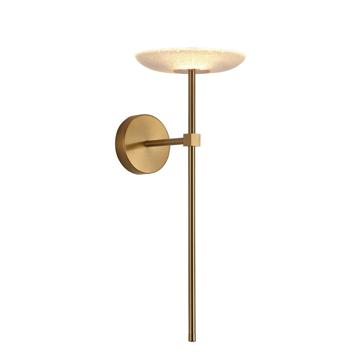 Настенное бра Delight Collection Wall lamp OB2415-1G gold/clear
