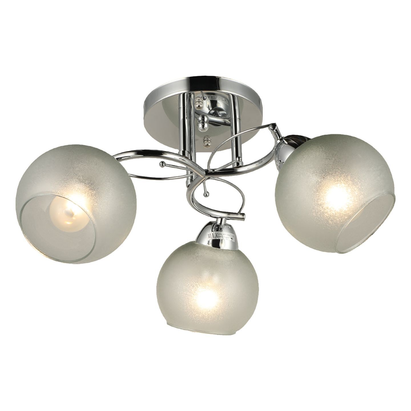 Потолочная люстра ЭкономСвет 13187 13187/3 CR WT