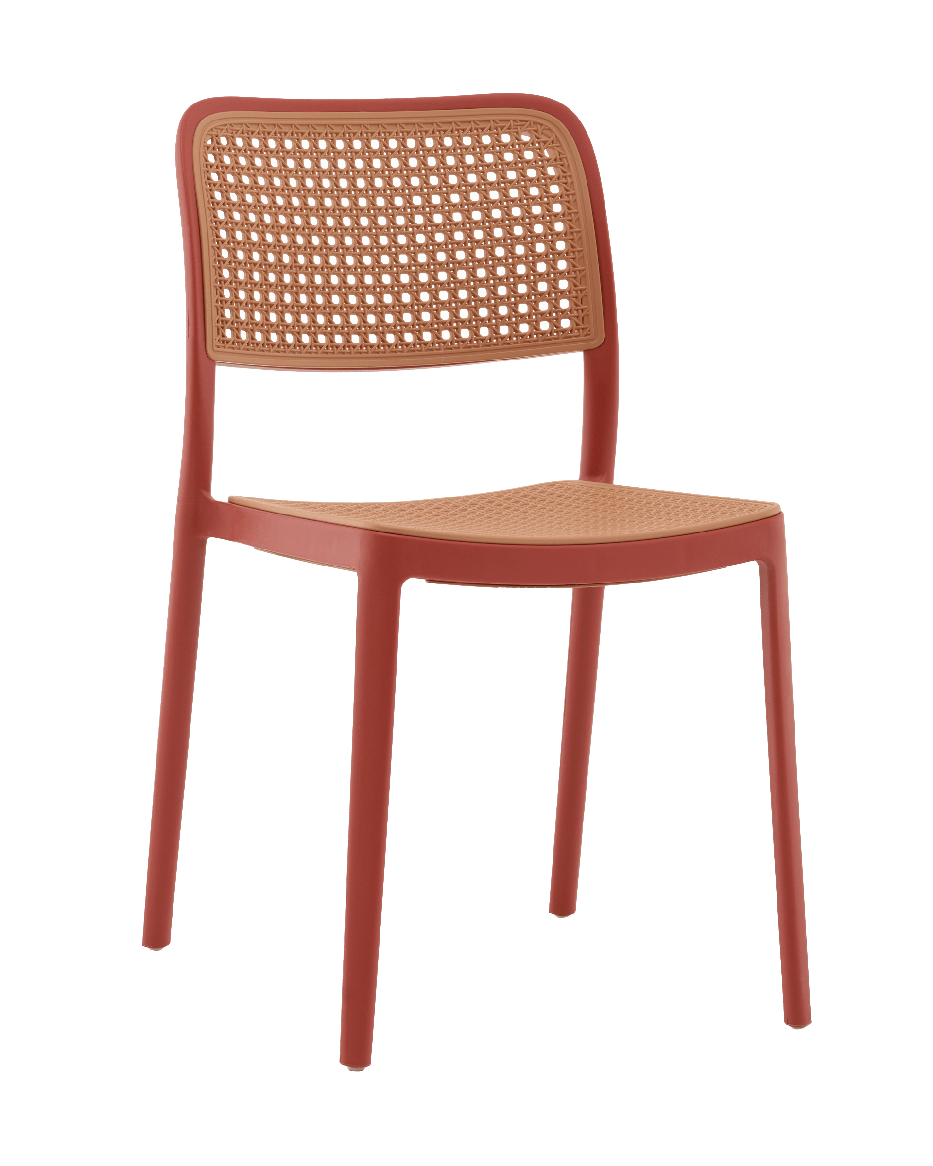 Стул пластиковый Stool Group Yona PP-296 red 36877