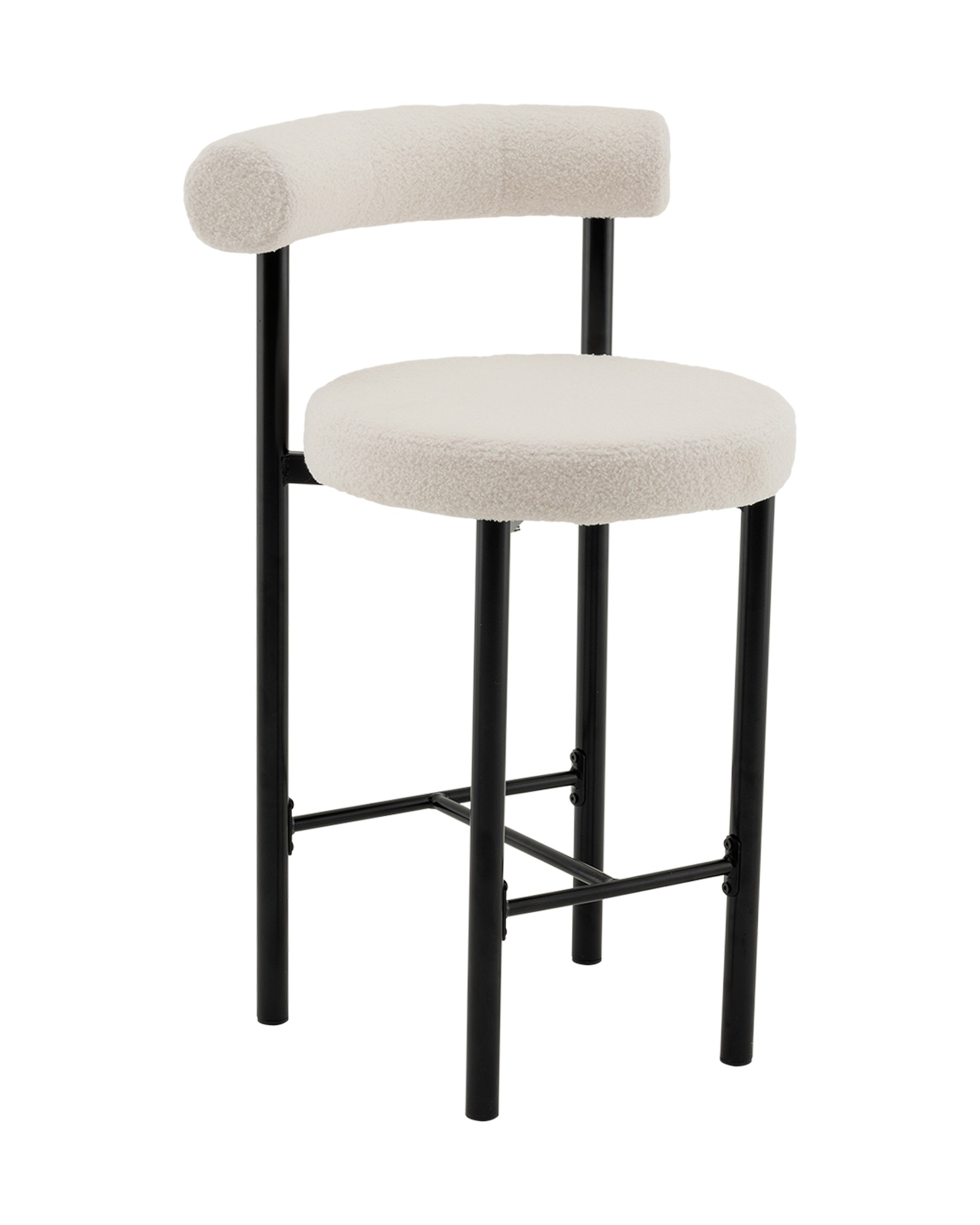 Полубарный стул Stool Group vd-plb-floreo-fl-milk