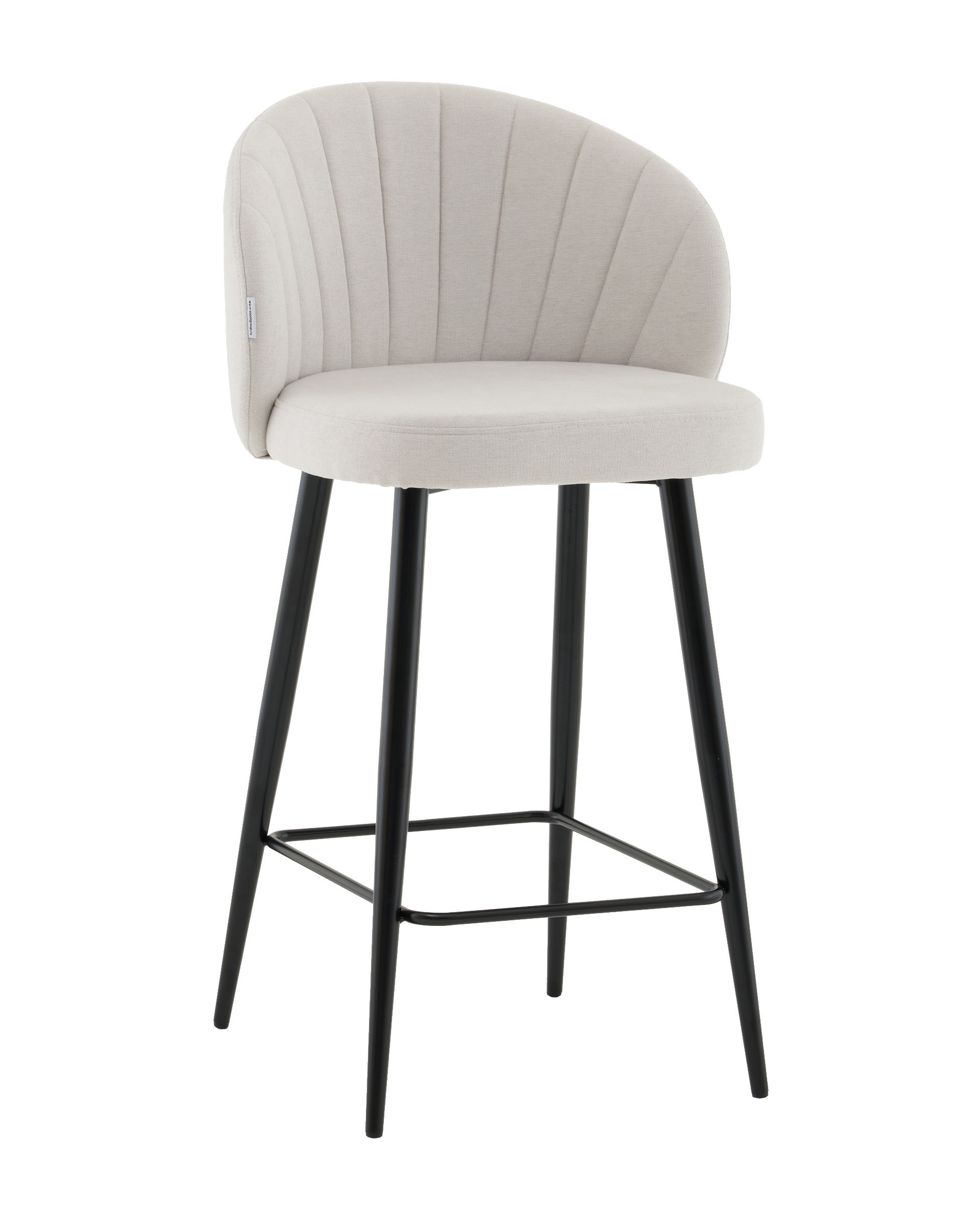 Полубарный стул Stool Group vd-hanningem-pf-silver