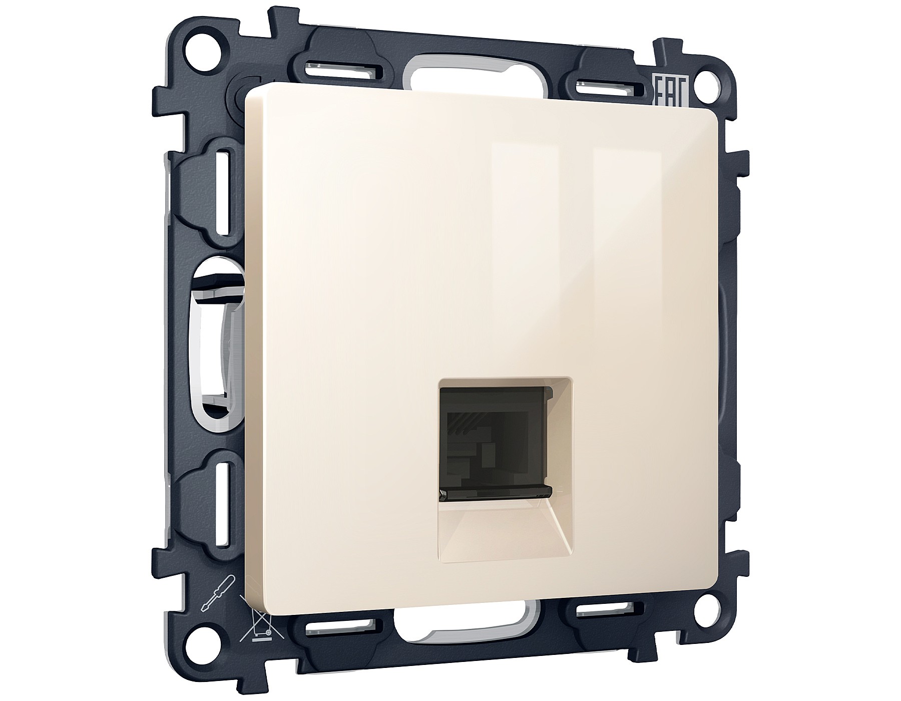 Розетка Ambrella Volt ALFA MA312005