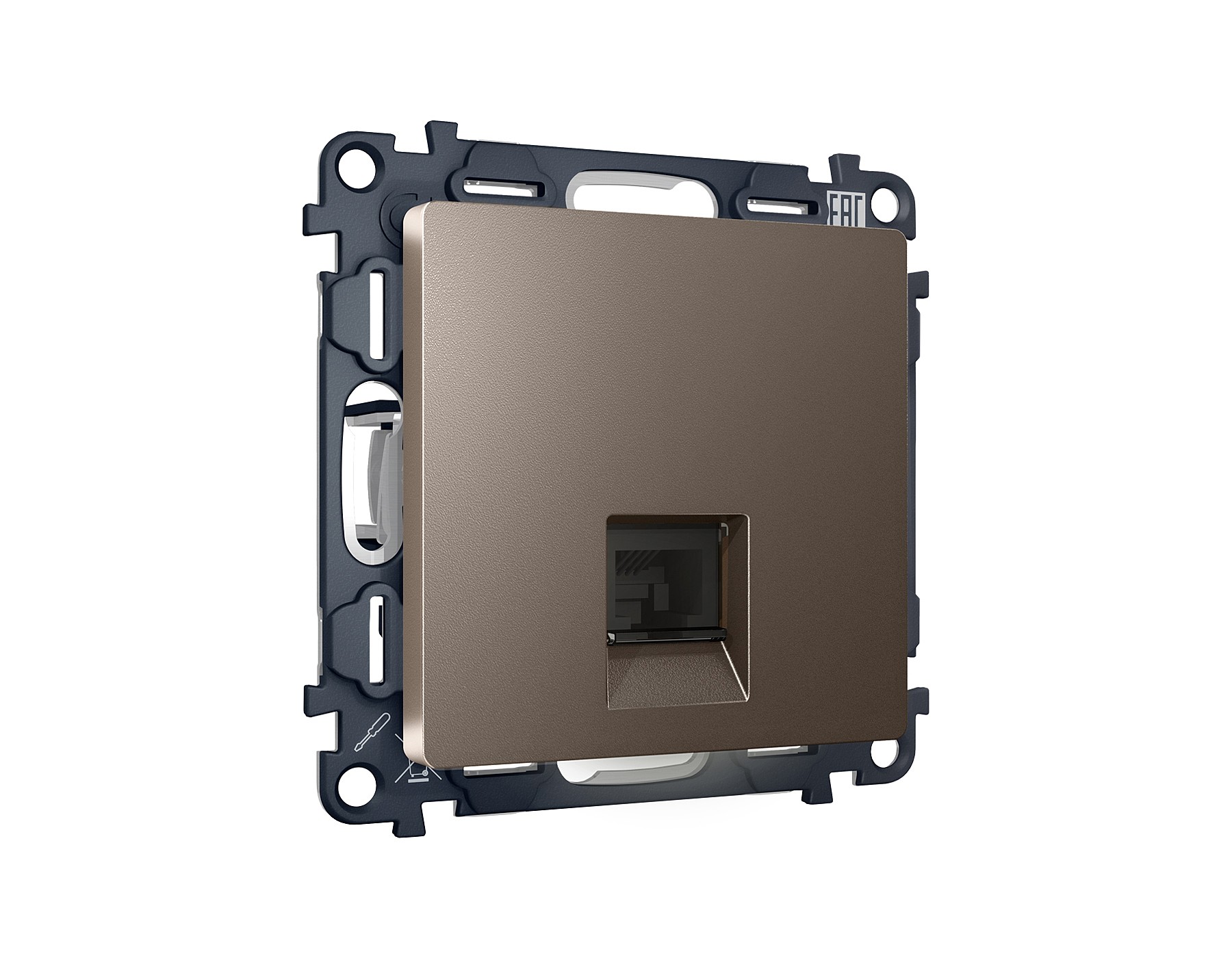 Розетка Ambrella Volt ALFA MA642005