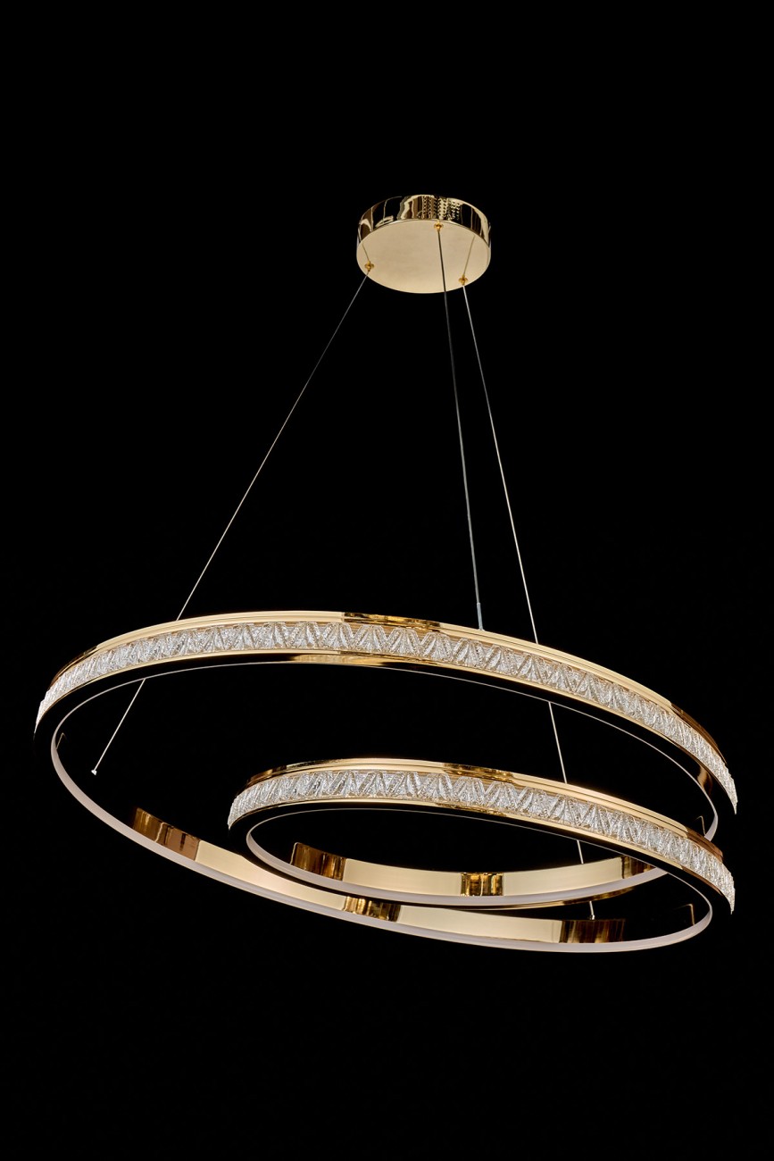 Подвесная люстра LEON Aida LE7707/800Z Gold