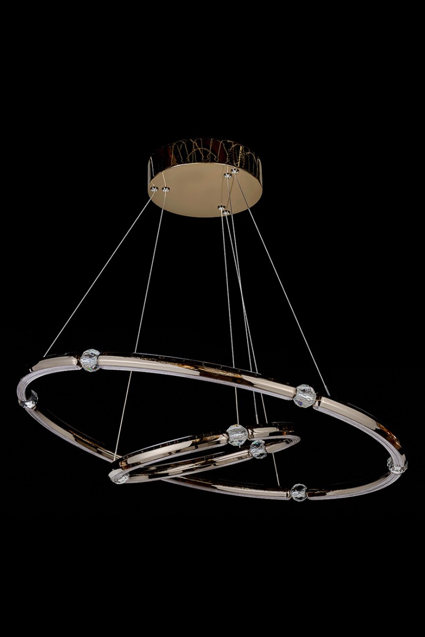 Подвесная люстра LEON Ani LE7710/800-2K Black/Chrome