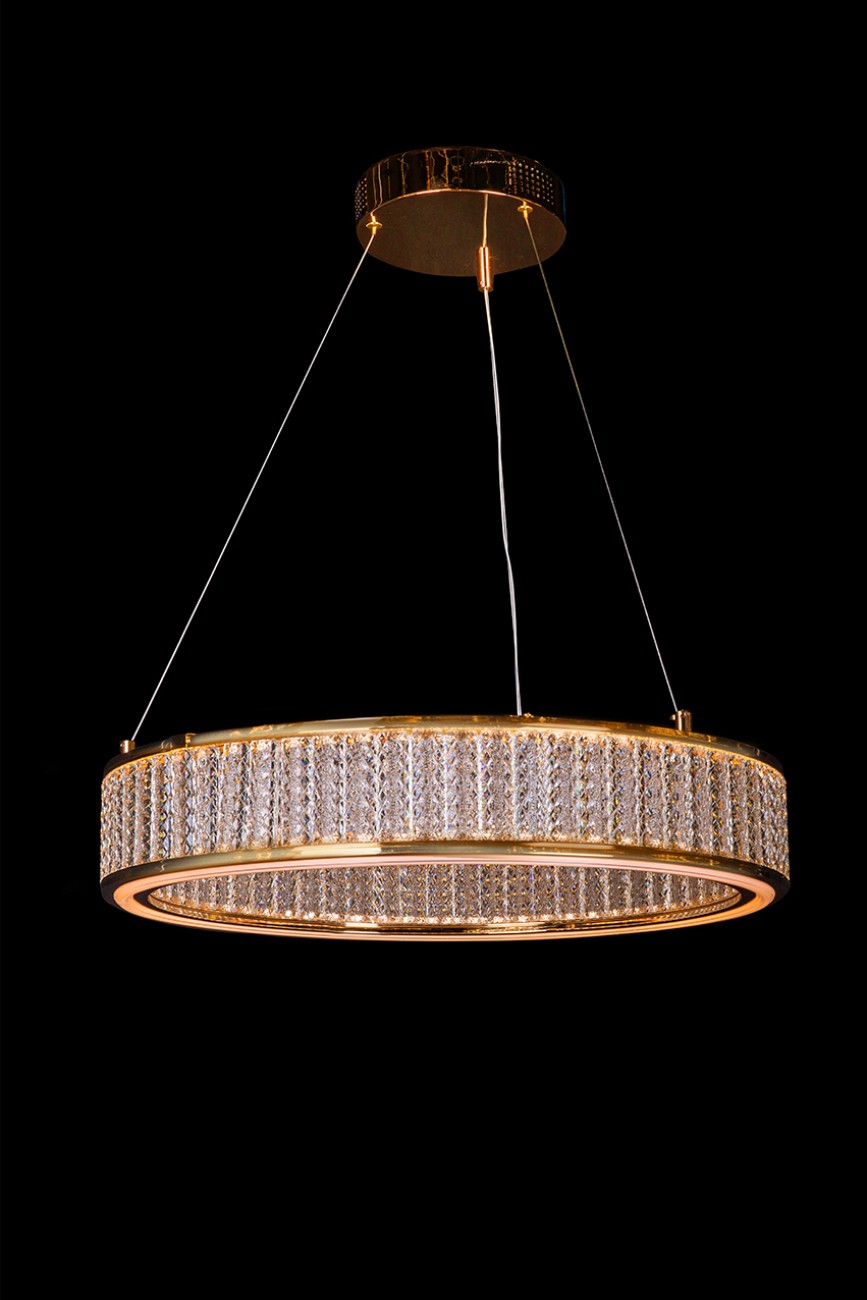 Подвесная люстра LEON Lumiere LE7769/600 Gold