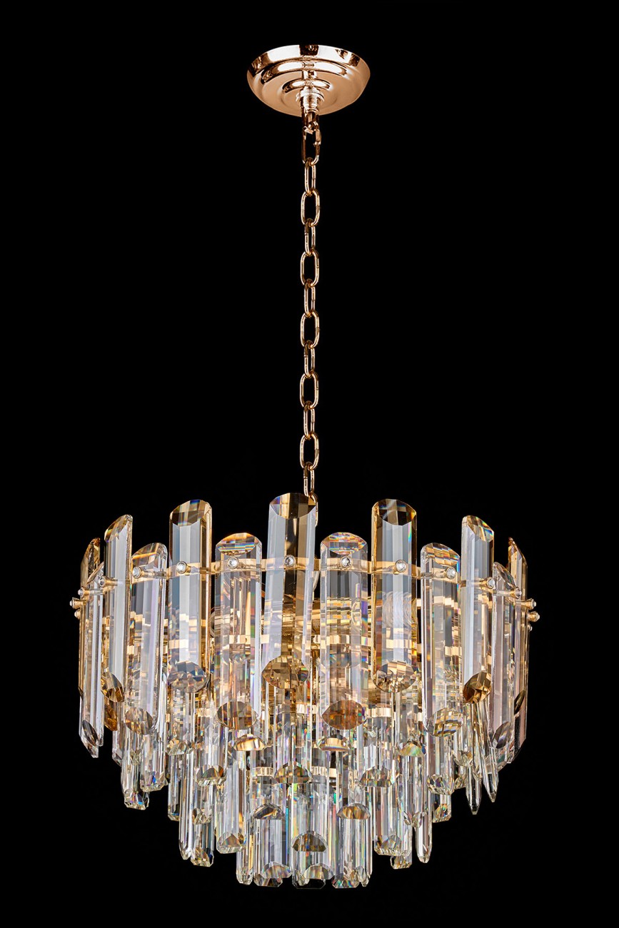 Подвесная люстра LEON Jacqueline LE7161/400 GD/SH