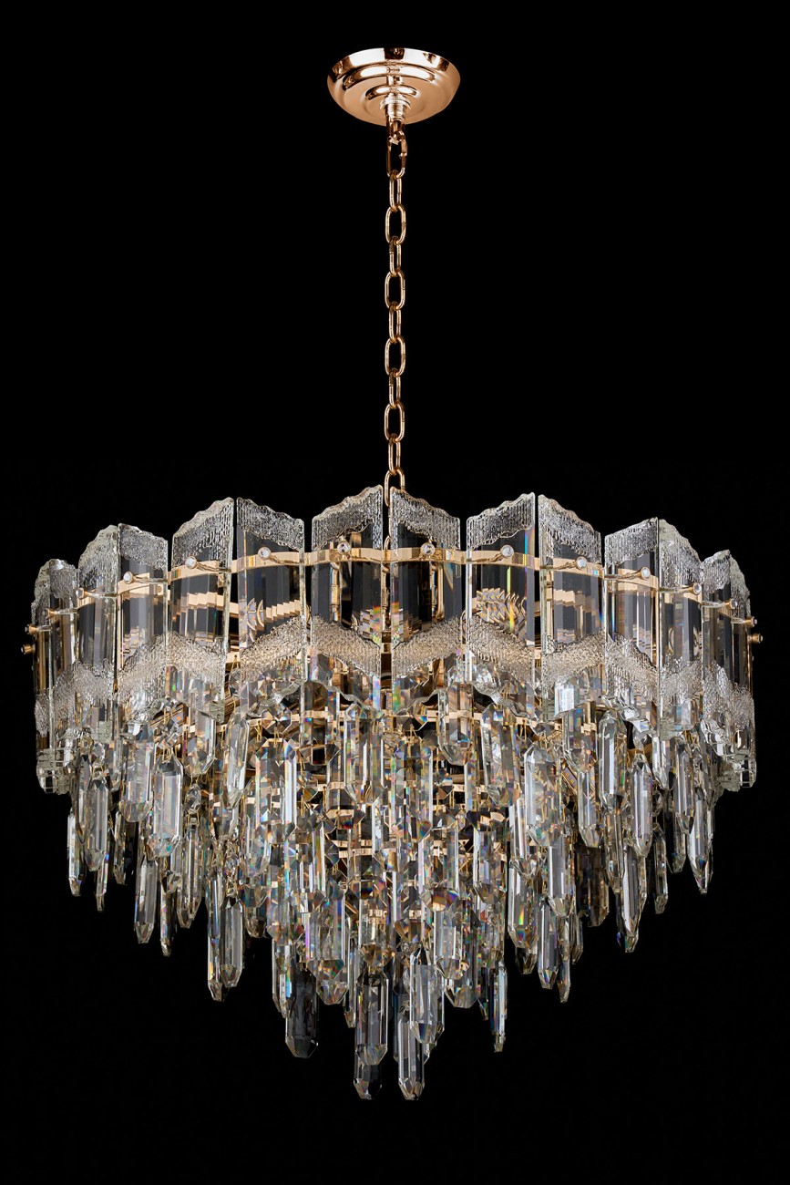 Подвесная люстра LEON Noemi LE7159/600 GD