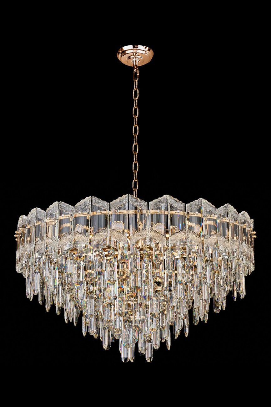 Подвесная люстра LEON Noemi LE7159/800 GD