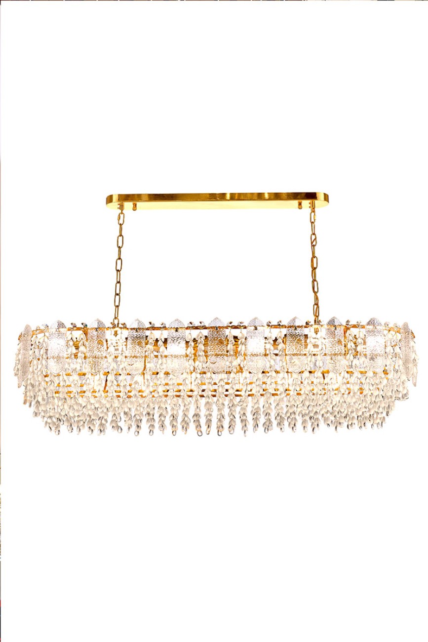 Подвесная люстра LEON Raisin LE6855/1200 GD