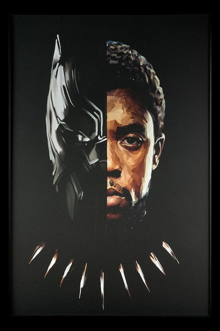 Картина настенная Teona Decor Black Panther TD191