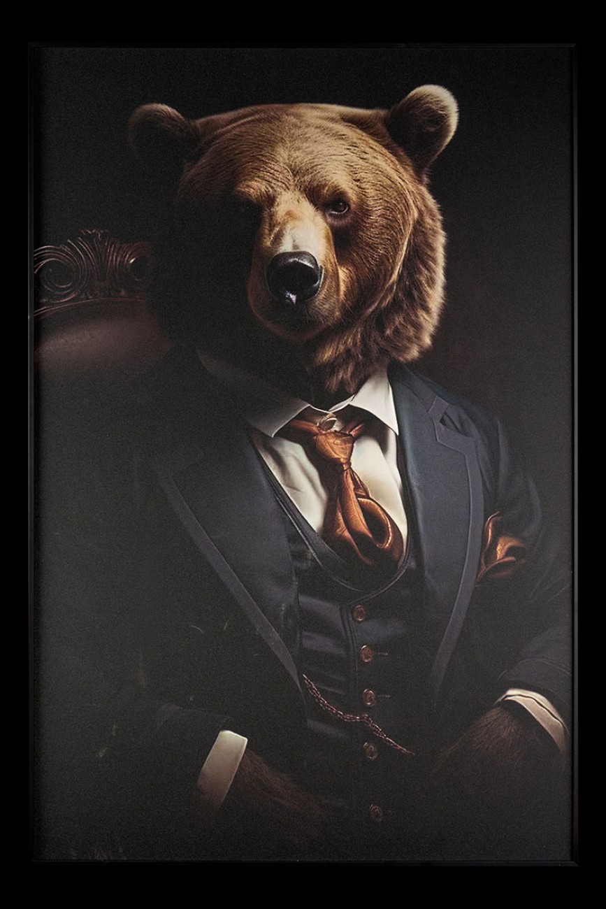 Картина настенная Teona Decor Bear TD196