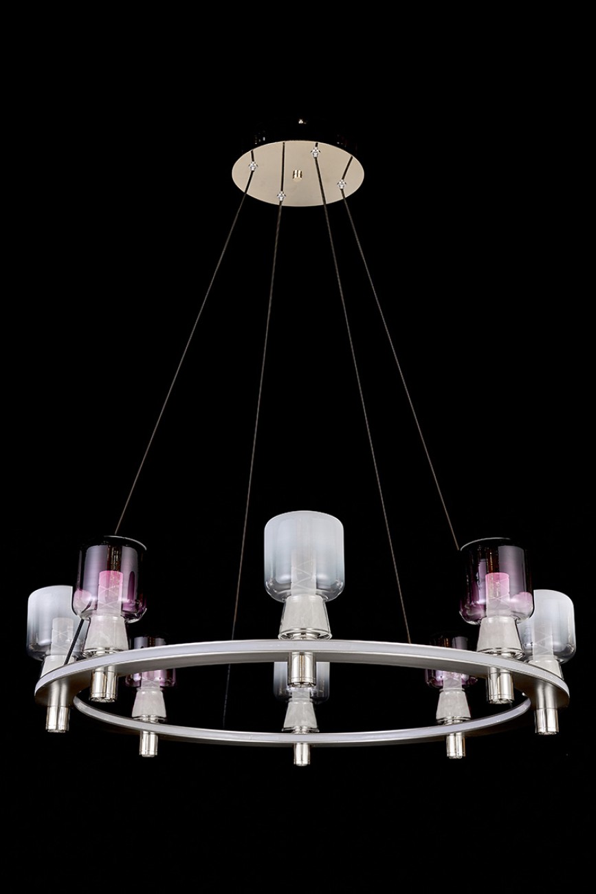 Подвесная люстра LEON Marie LE7719/8 Nickel