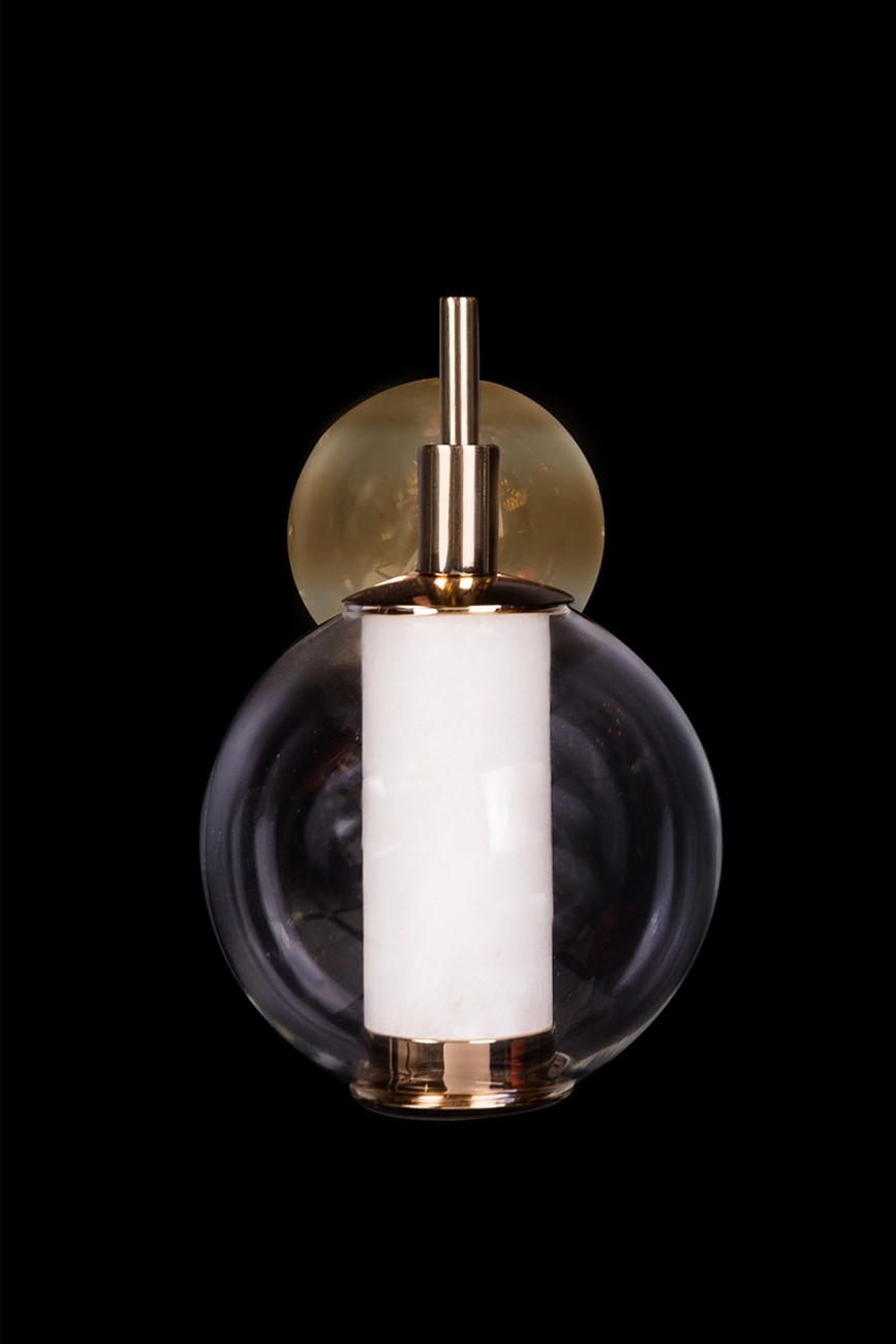 Настенное бра LEON Aurore LE7703/1WL Gold