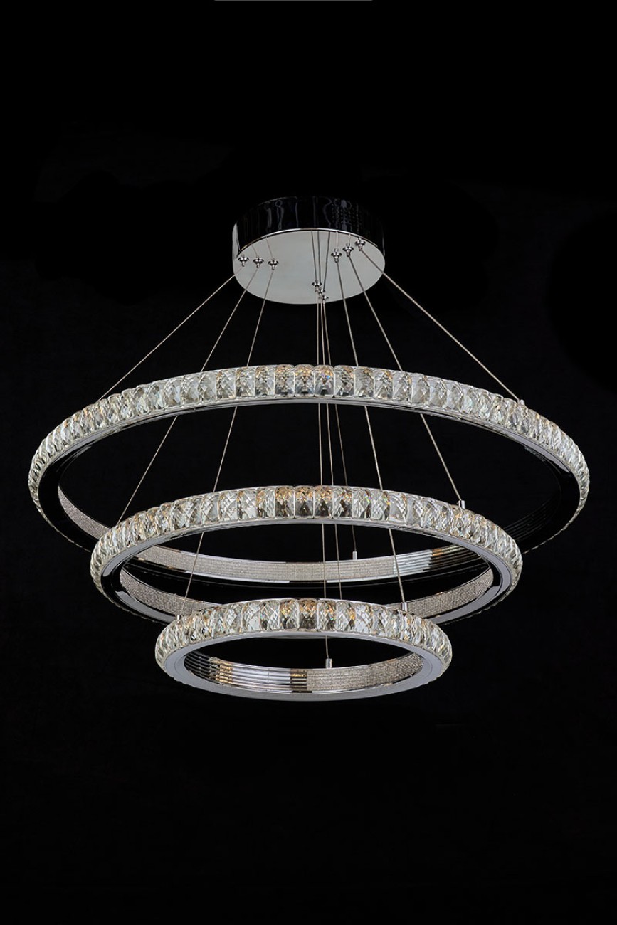 Подвесная люстра LEON Colisee LE7718/800-3K Chrome