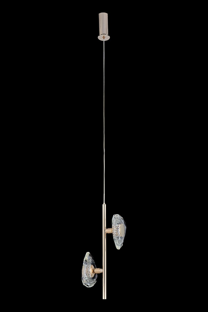 Светильник подвесной LEON Iris LE7913/2S Gold