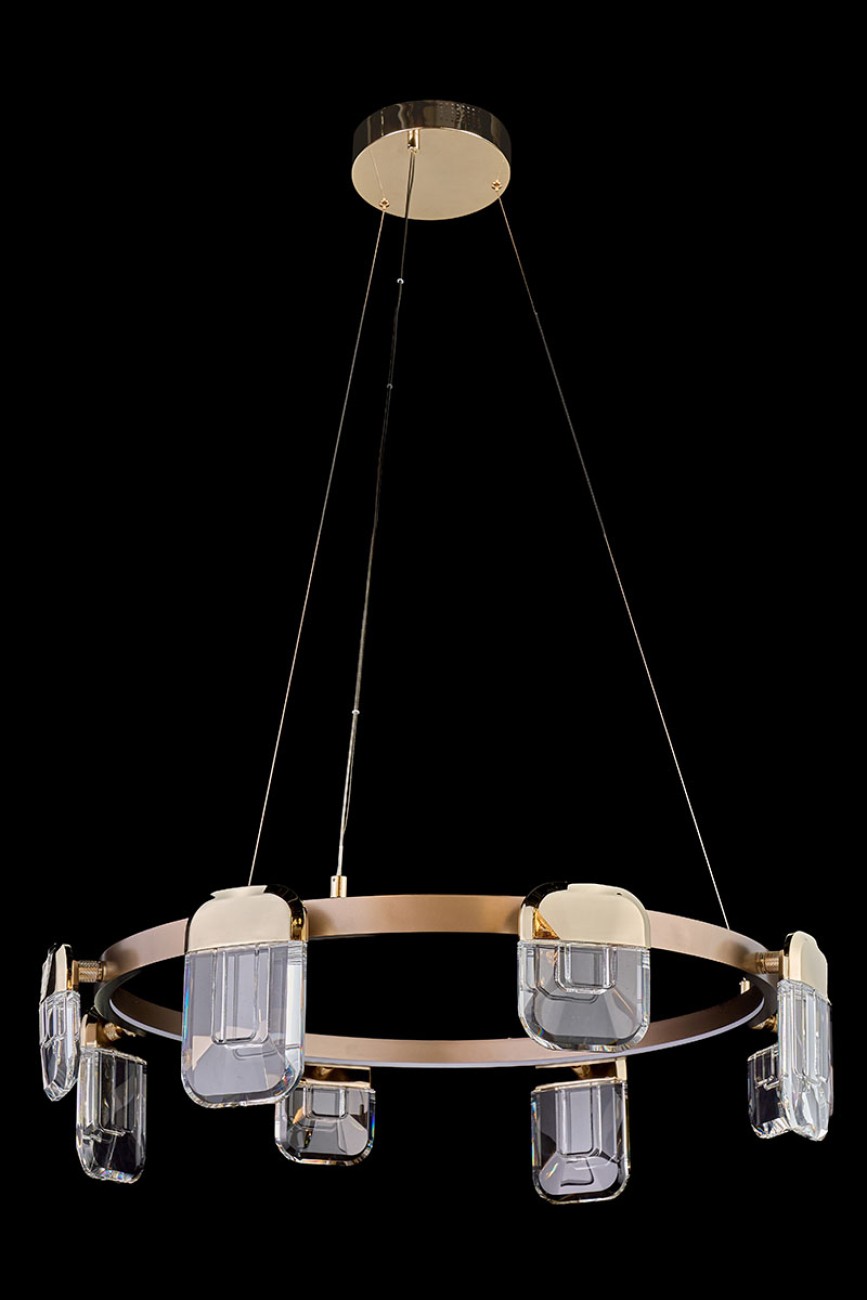 Подвесная люстра LEON Natali LE7771/8 Gold