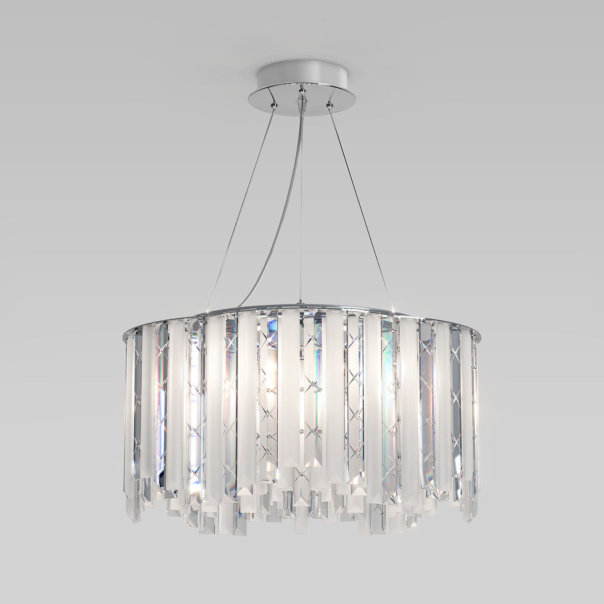 Подвесная люстра Eurosvet Radiance 101011/6 хром Smart