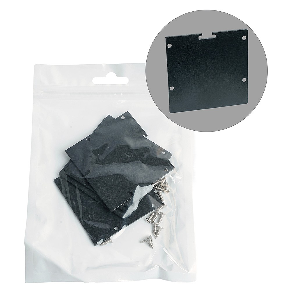 Заглушка без отверстия для профиля CAB269, LD368 (комплект 4шт) Feron LD236 52090