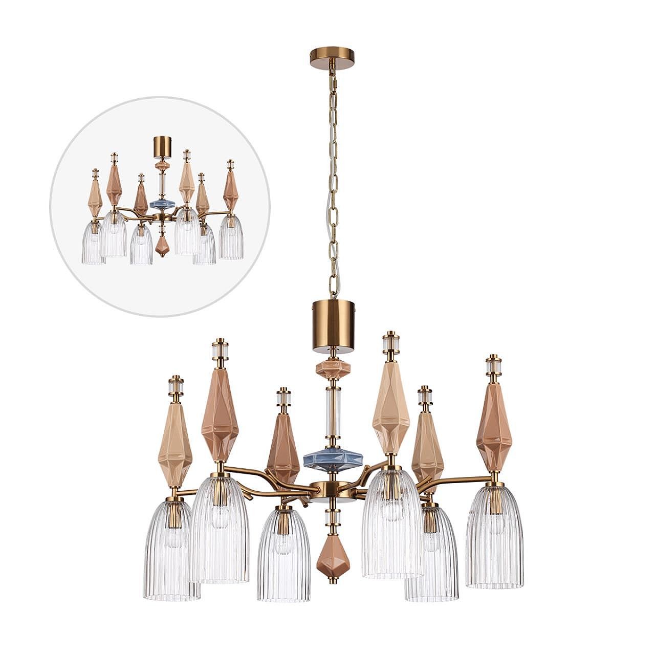 Подвесная люстра Odeon Light EXCLUSIVE Terra 5414/6