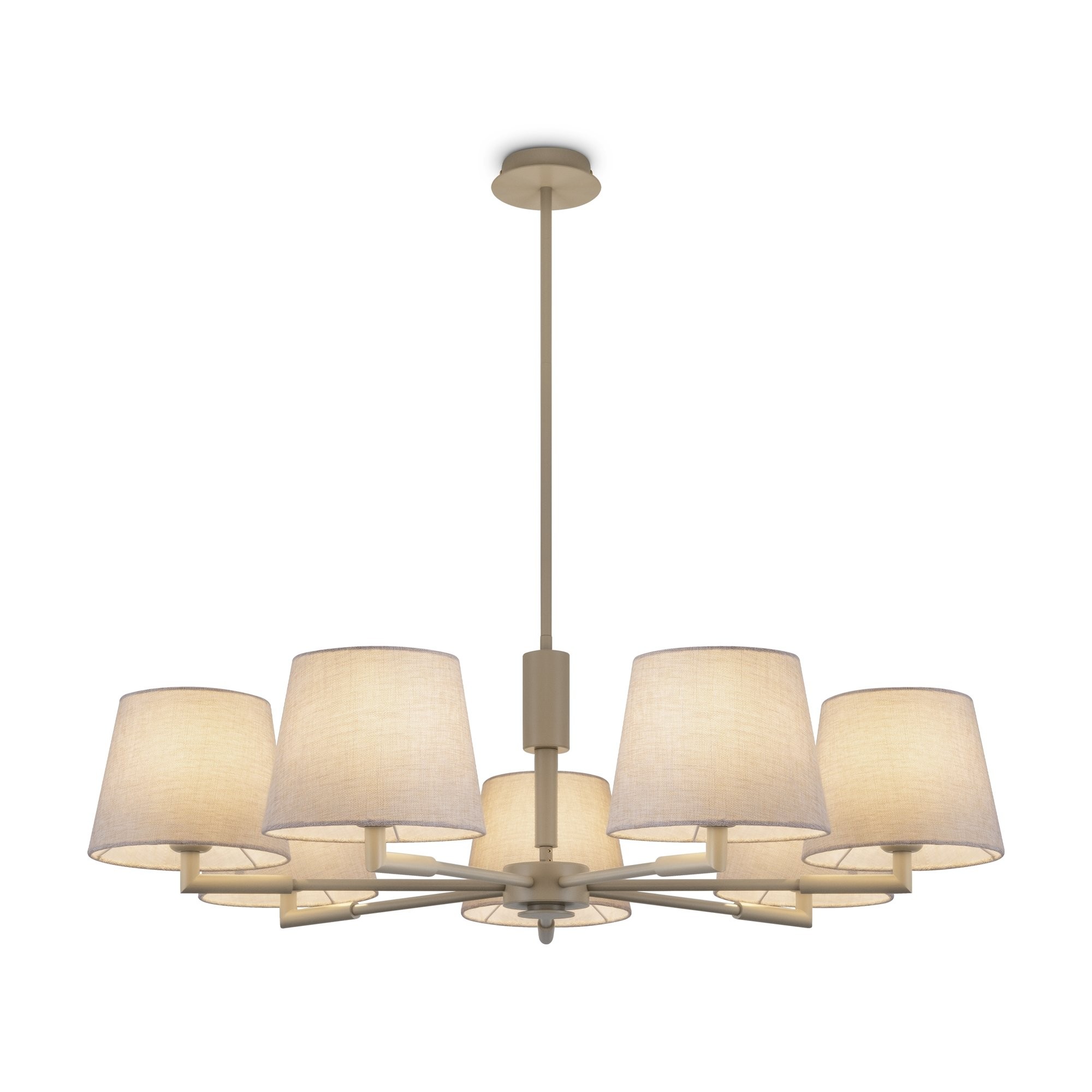 Люстра на штанге Freya Butler FR2057PL-07BG