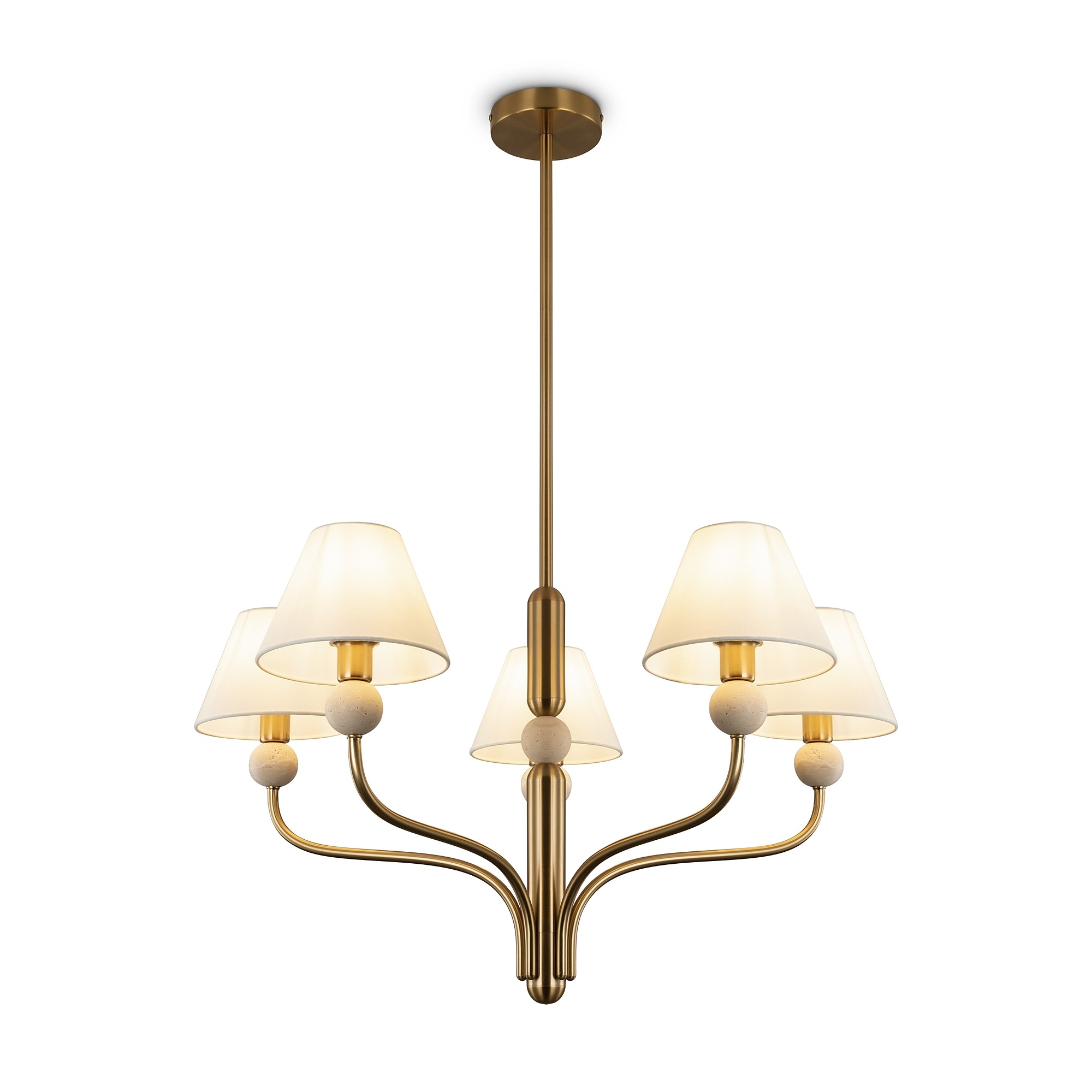 Люстра на штанге Freya Aurelia FR2058PL-05BS