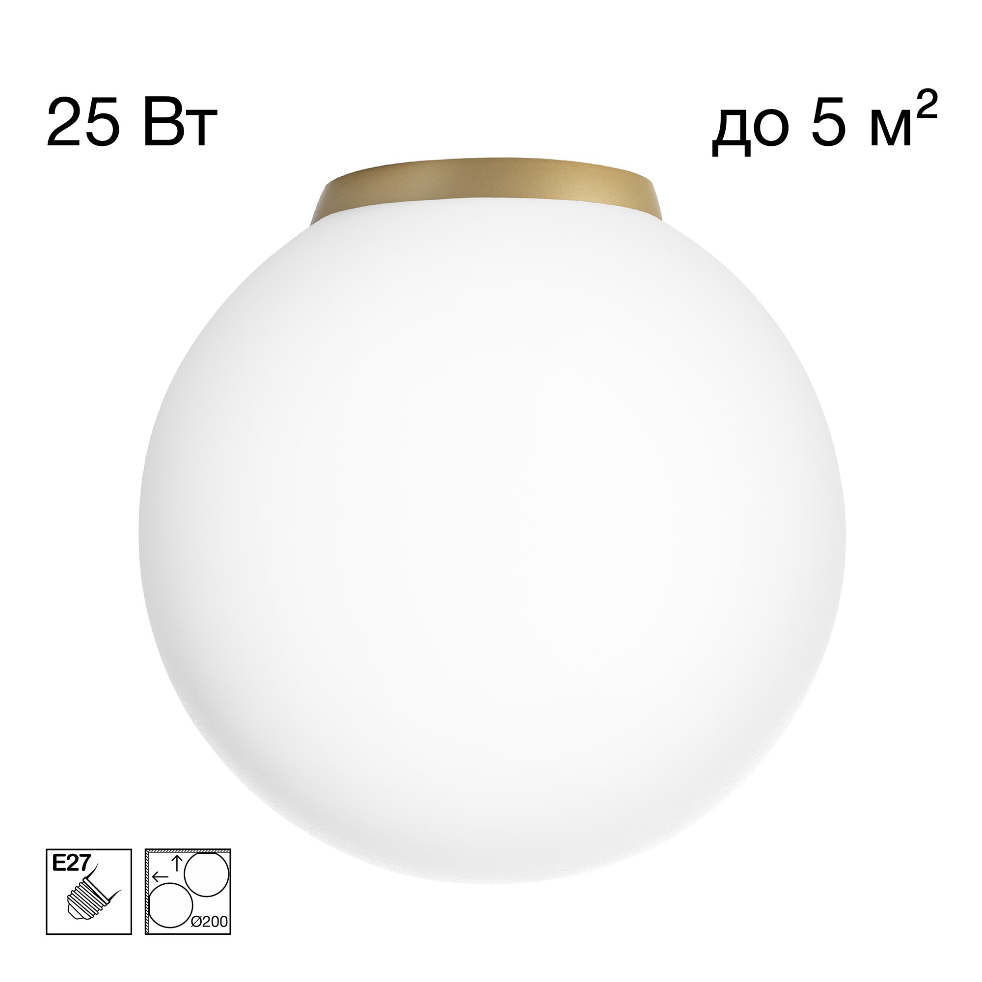 Светильник потолочный Citilux Ron CL941D20B2