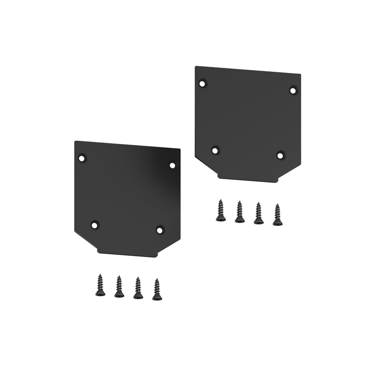 Заглушка торцевая для шинопровода под натяжной потолок, черная, 2 шт Hesby Lighting ElDeko HSBL_0073_1