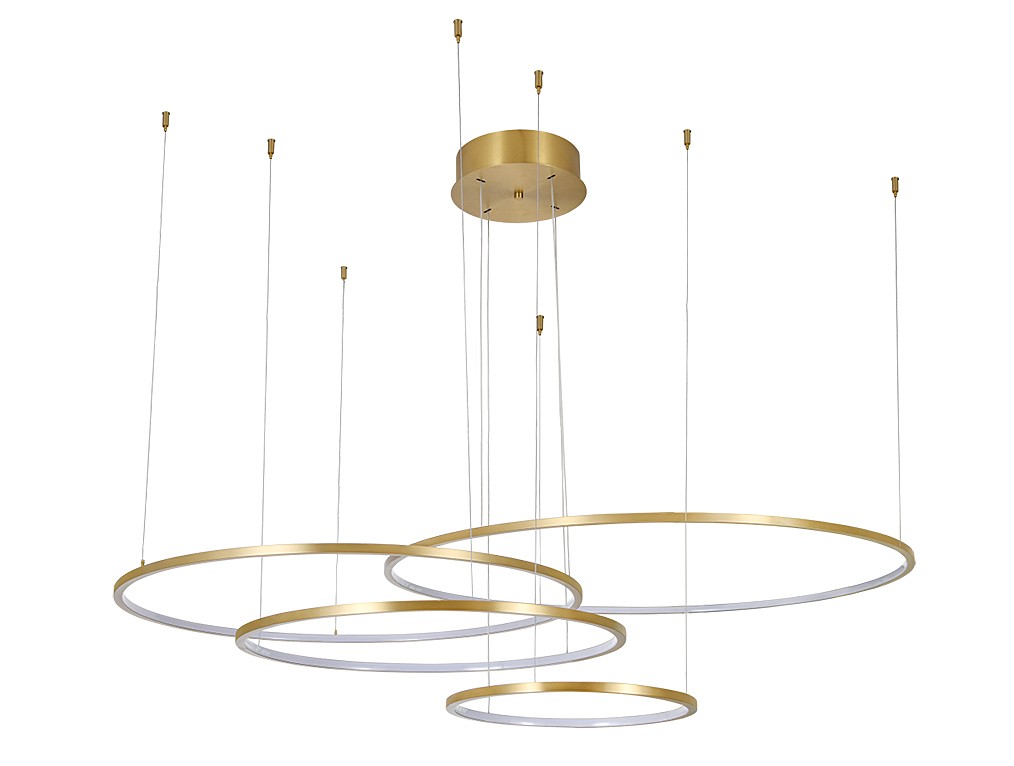 Подвесная люстра Newport Loren 15104N/S brass