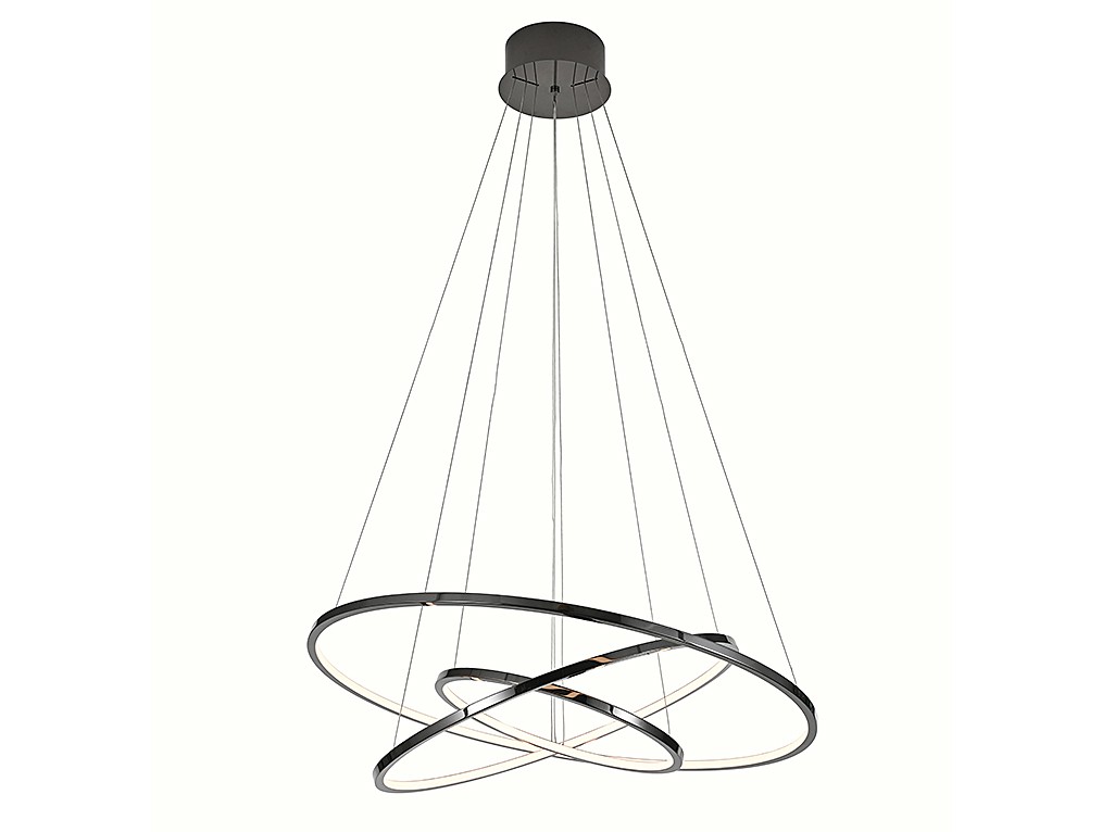 Подвесная люстра Newport Loren 15303N/S black glossy