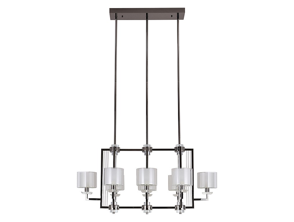 Люстра на штанге Newport Alexandra 4408/S black glossy