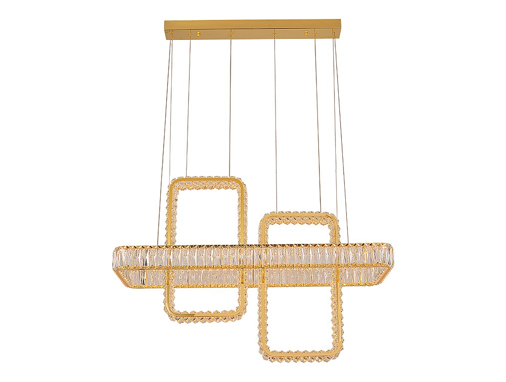 Подвесная люстра Newport Crystal 2 8232+2N/S gold