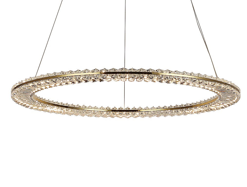 Подвесная люстра Newport Crystal 8241N/800 gold