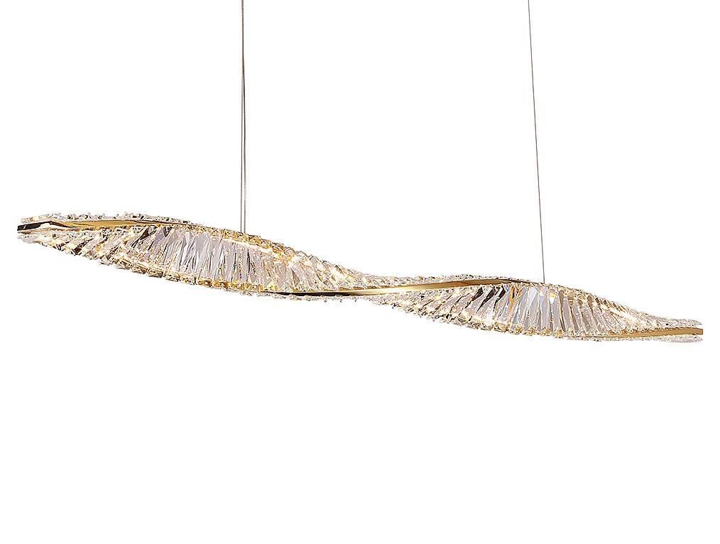 Светильник подвесной Newport Crystal 8244N/120 gold