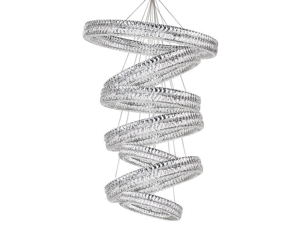 Потолочная чашка Newport Elizabeth Потолочная чашка 10120 D30 7 вертик.колец chrome