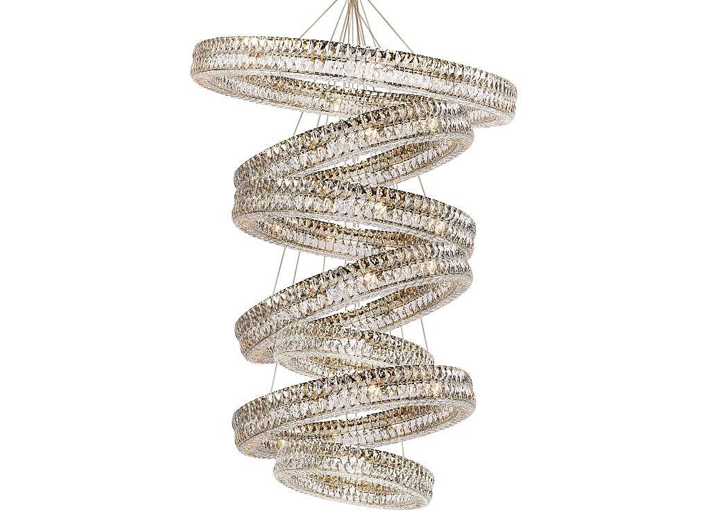 Потолочная чашка Newport Elizabeth Потолочная чашка 10120 D30 7 вертик.колец gold