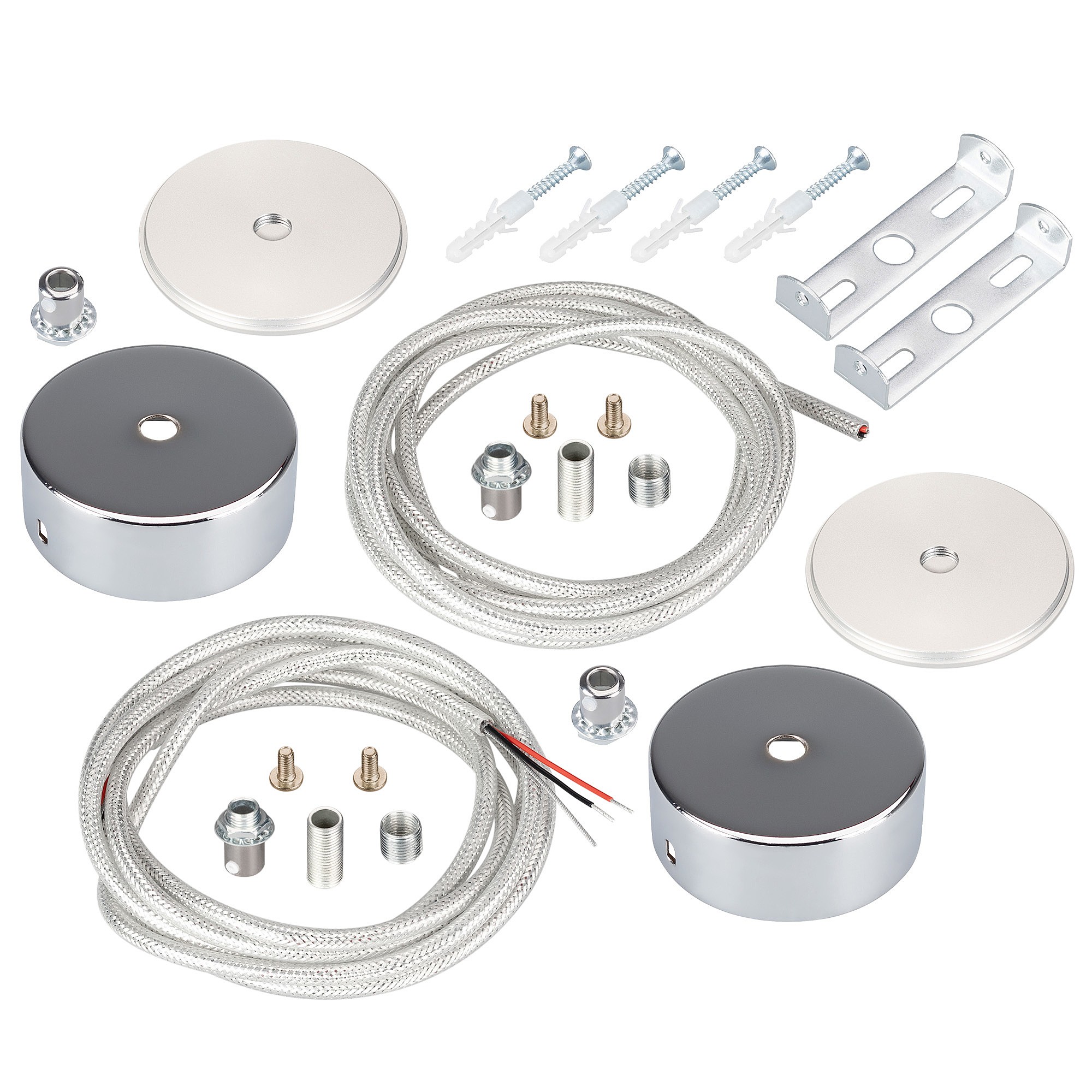 Токопроводящий регулируемый подвес для горизонтальной установки профиля SL-ROUND-D70-360deg Arlight Sl-Round 037773