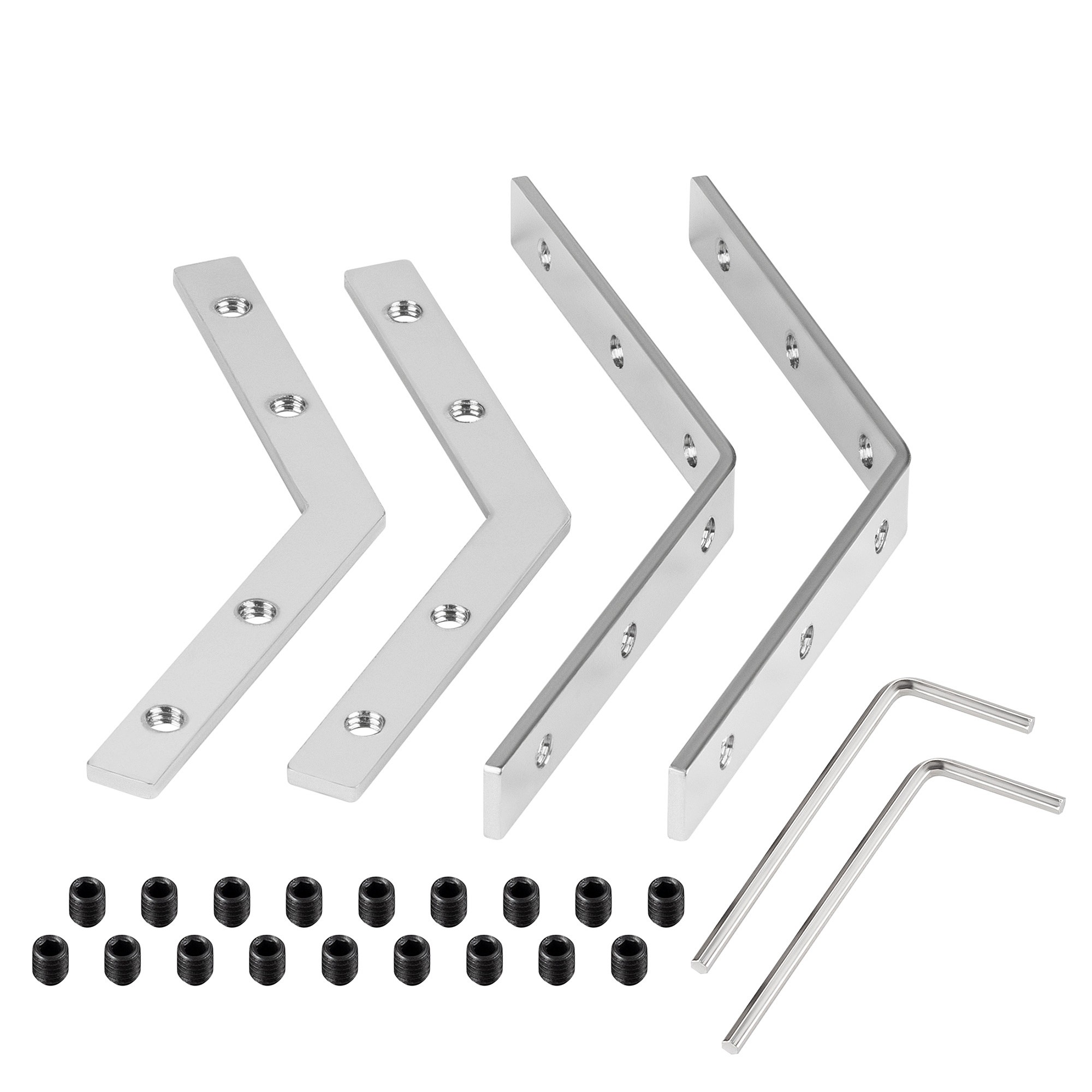 Коннекторы (4 шт. - два внутренних и два внешних) для соединения двух отрезков профилей Arlight Sl-Line 056823