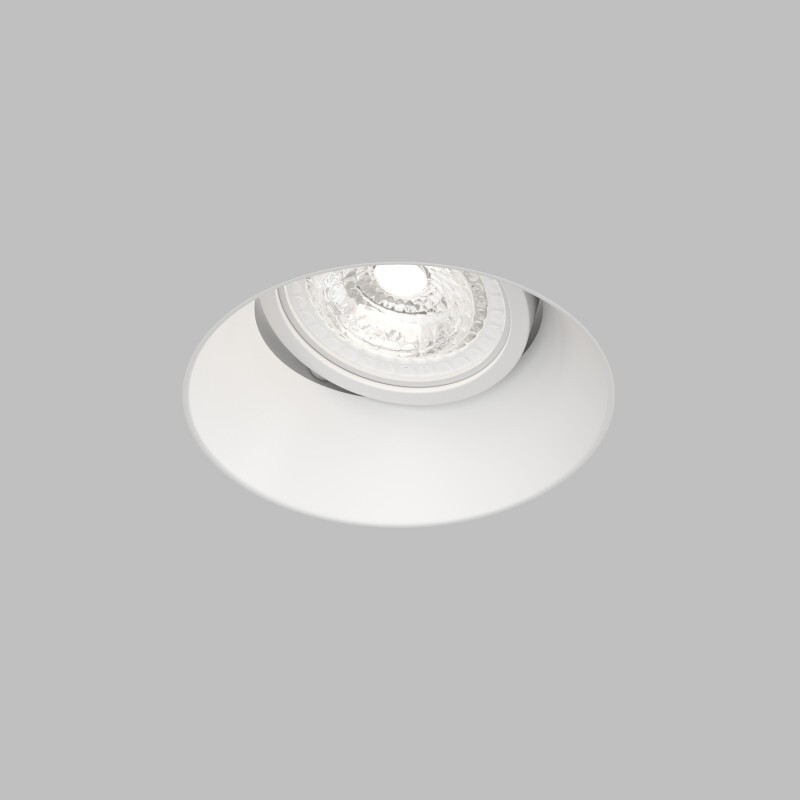 Точечный встраиваемый светильник под шпатлевку SPOT HIDE DK2140-WH